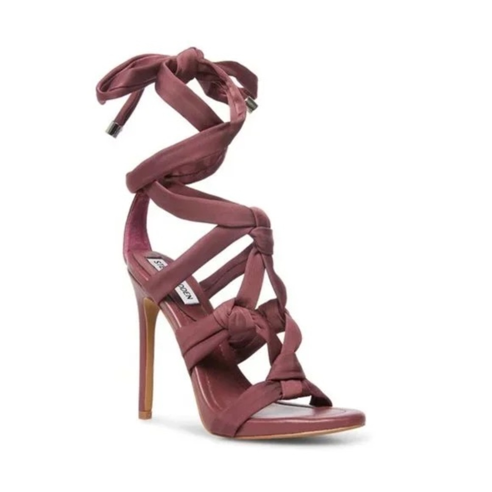 Steve Madden Burgundy Strappy Heels